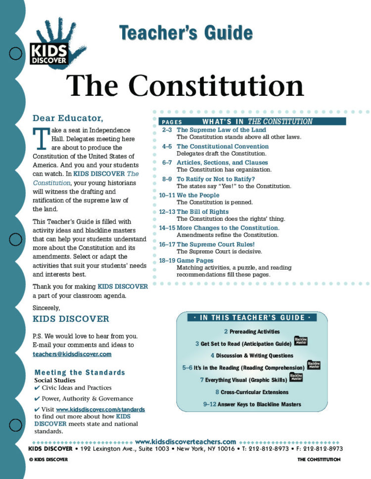 The Constitutional Convention  Kids Discover