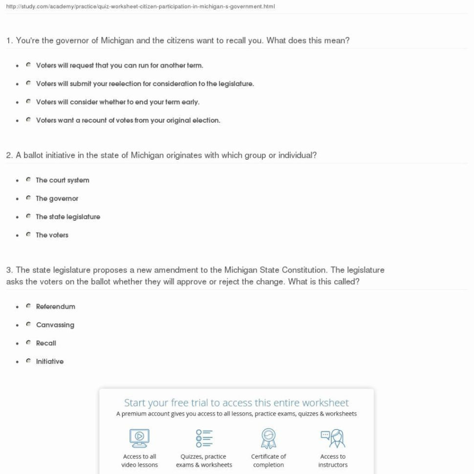 The Constitutional Convention Worksheet Answer Key