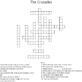 The Crusades Crossword  Word