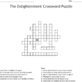 The Enlightenment Crossword Puzzle  Word