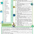 The Environment  Vocabulary Practice  English Esl Worksheets