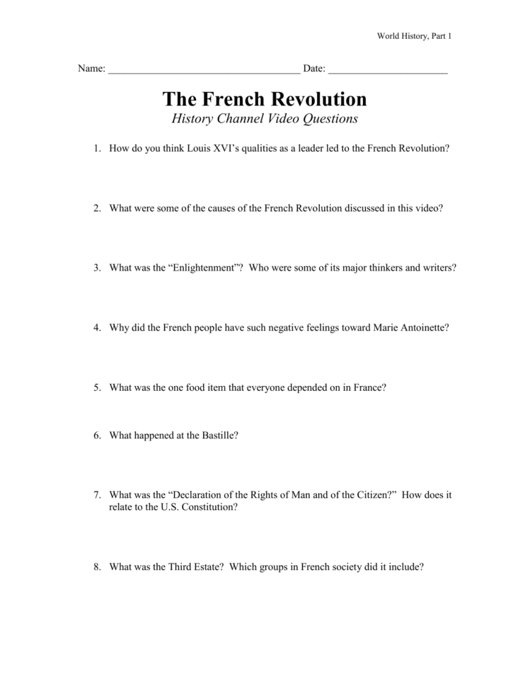 The French Revolution