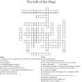 The Gift Of The Magi Crossword  Word