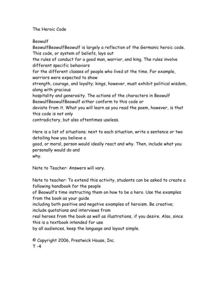 The Heroic Code — db-excel.com