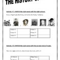 The History Of Music  English Esl Worksheets
