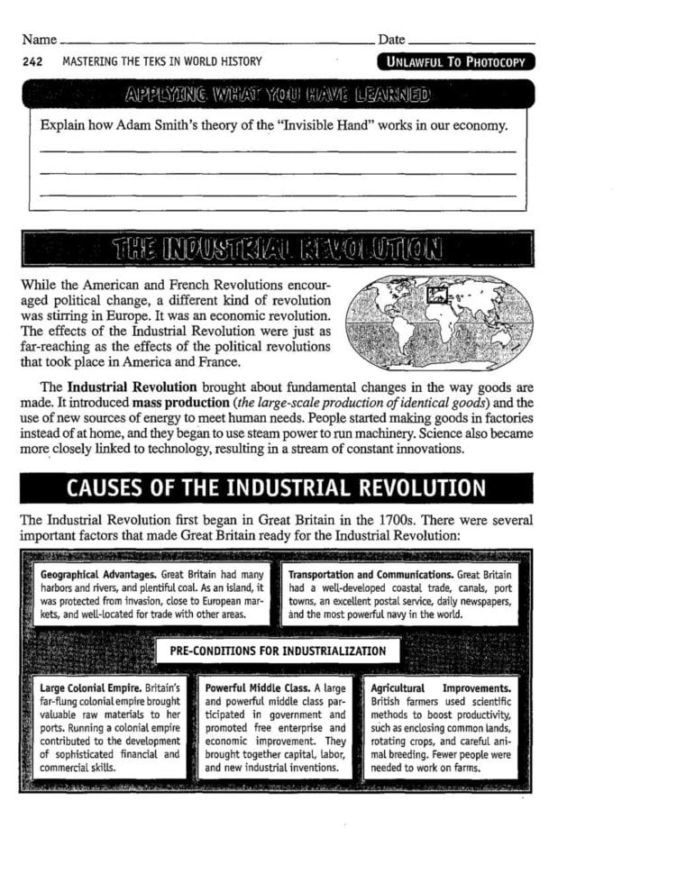 The Industrial Revolution  Pdf