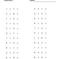 The Kumon Printable Worksheets For 5Th Grades Free Download