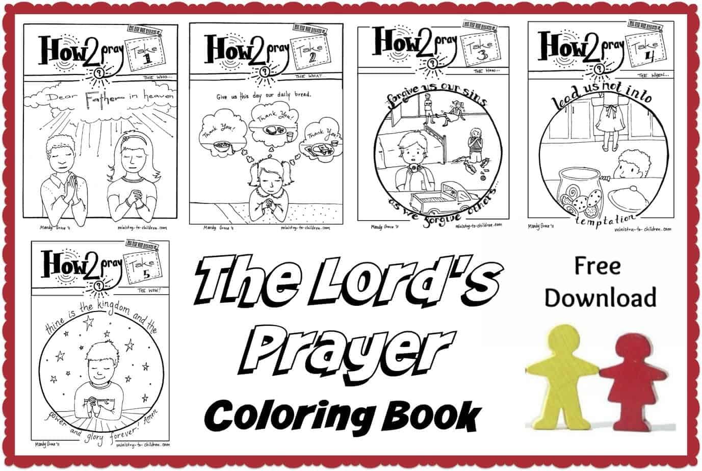 The Lord's Prayer For Kids  Free Lessons Activities