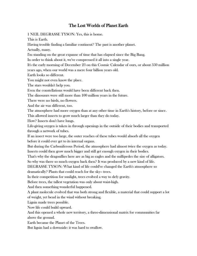 The Lost Worlds Of Planet Earth Episode 9  Cosmos