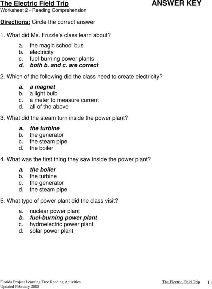 The Magic School Bus And The Electric Field Trip Written