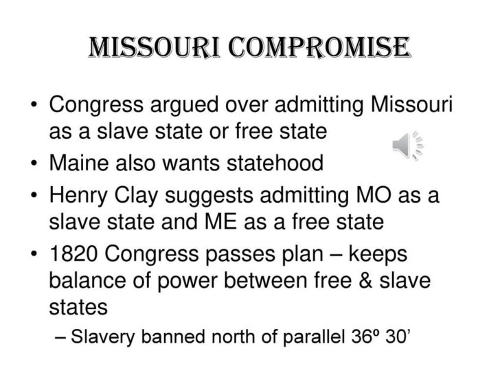 Slavery Divides The Nation Worksheet Answers