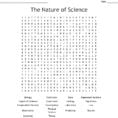 The Nature Of Science Word Search  Word