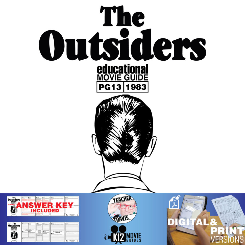 The Outsiders Movie Guide  Questions  Worksheet Pg13  1983