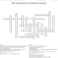 The Principles Of Infection Control Crossword  Word