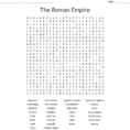 The Roman Empire Word Search  Word