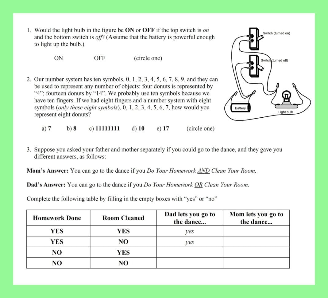 Teacher Answer Keys And The Worksheets —