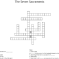 The Seven Sacraments Crossword  Word