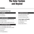 The Solar System And Beyond  Pdf