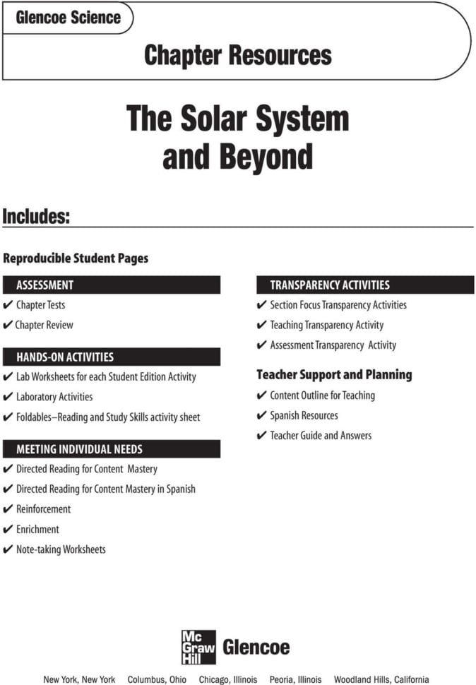 The Solar System And Beyond  Pdf