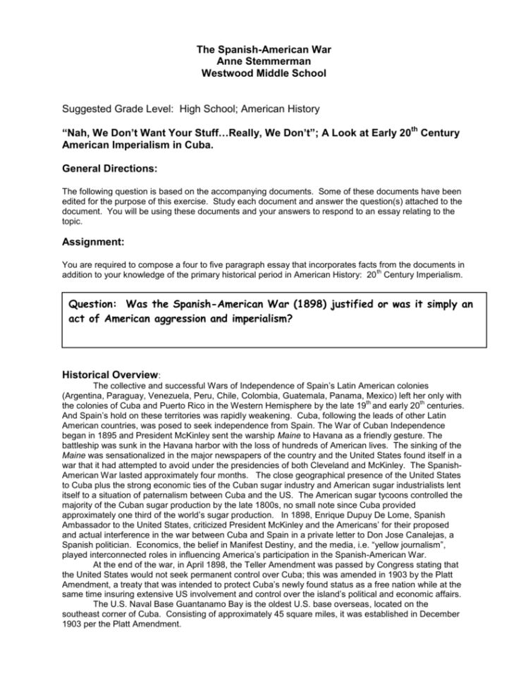 The Spanishamerican R