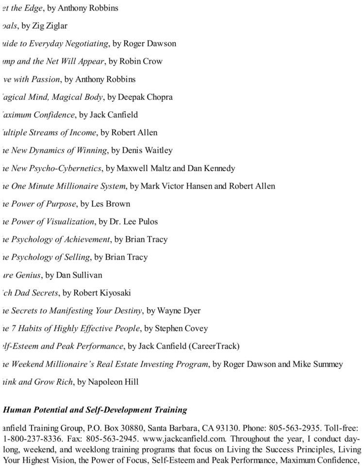 The Success Principle Pages 351  400  Text Version  Fliphtml5