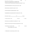 The Ter Cycle Worksheet Answer Key