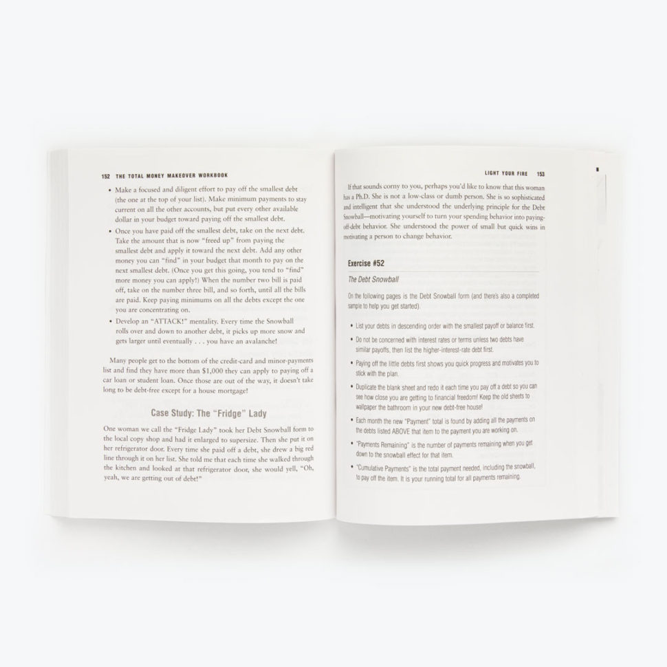 The Total Money Makeover Workbook