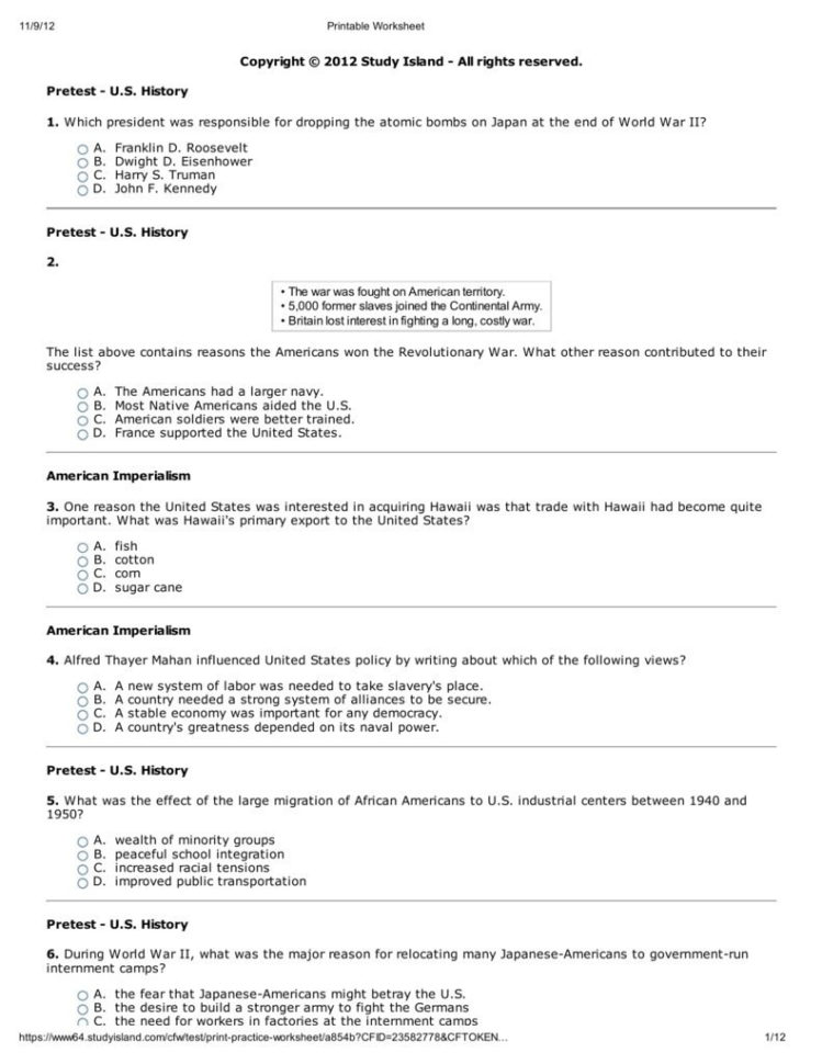 The United States Entered World R 1 Worksheet Answers