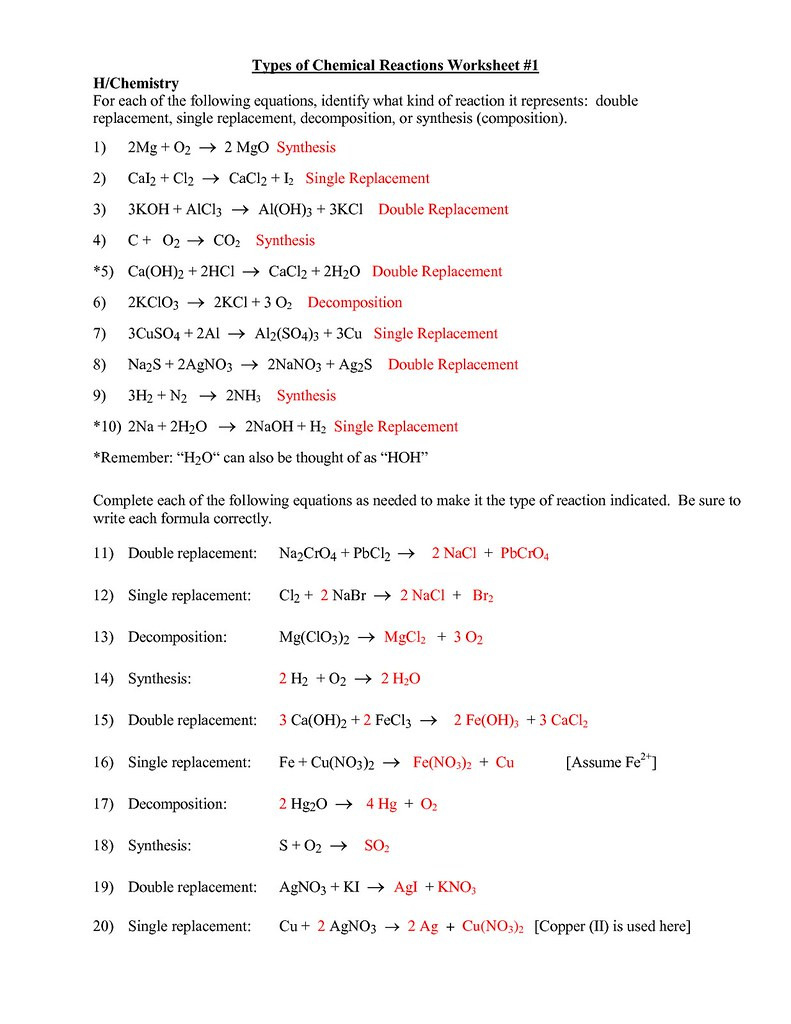 The World's Best Photos Of Chemical And Worksheet  Flickr