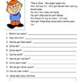 This Is John  Simple Reading Comprehension  English Esl Worksheets