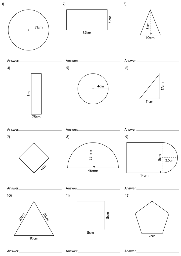 Circle Geometry Worksheets Circle Geometry Worksheets