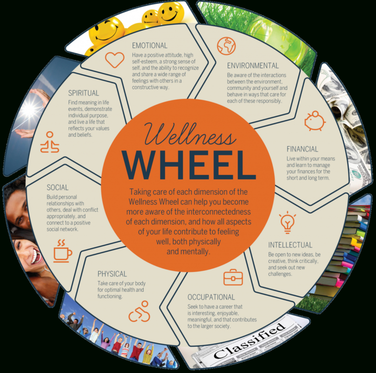 Wellness Wheel Worksheet — db-excel.com