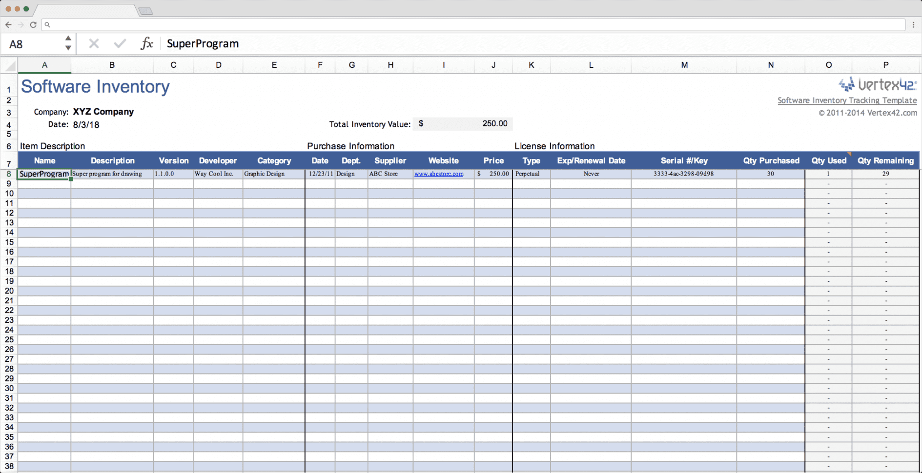 Top 10 Inventory Excel Tracking S  Blog
