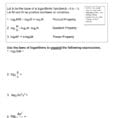 Topic Properties Of Logarithms