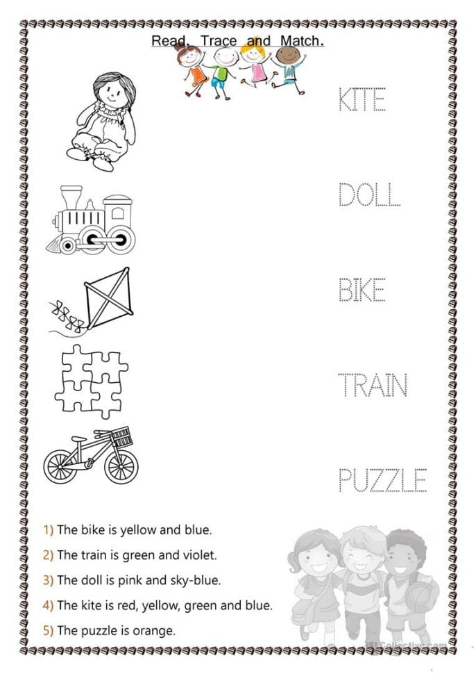 Toys  Kids  English Esl Worksheets
