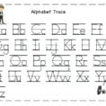 Trace Letters For Preschool – Seosclub
