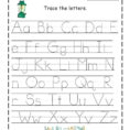 Tracing Letter Worksheets Free Printable Not Only Alphabet
