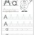 Tracing Letters And Numbers Worksheet – Brandonmcferrenclub