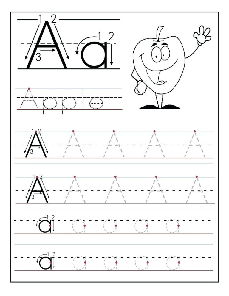 Tracing Letters And Numbers Worksheet – Brandonmcferrenclub — db-excel.com