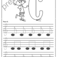 Tracing Music Notes Worksheets For Kids Treble Clef3