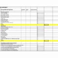 Track Income And Expenses Spreadsheet