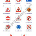 Traffic Signs  Esl Worksheetschang5086