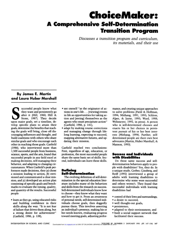 Transition Worksheets For Special Education Students