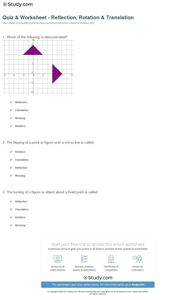 Translation Reflection Rotation Math Print Reflection