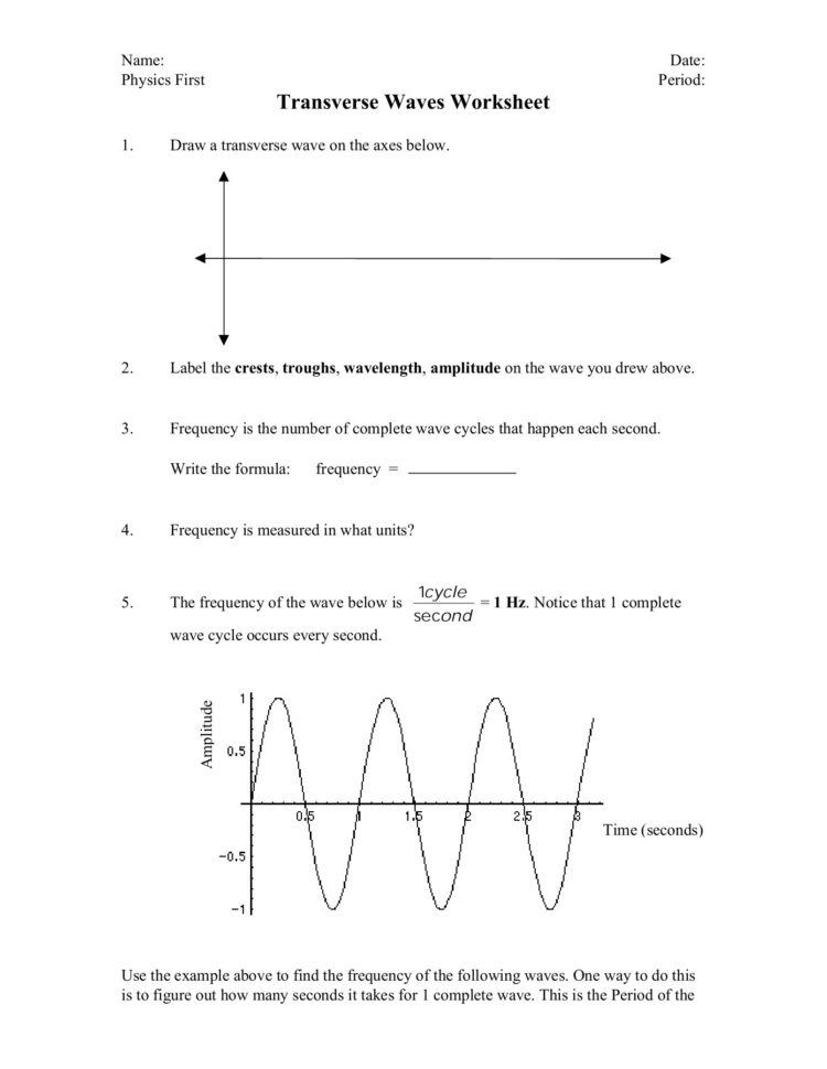 Transverse Ves Worksheet  Vargasturgis  Home Pages 1  5  Text