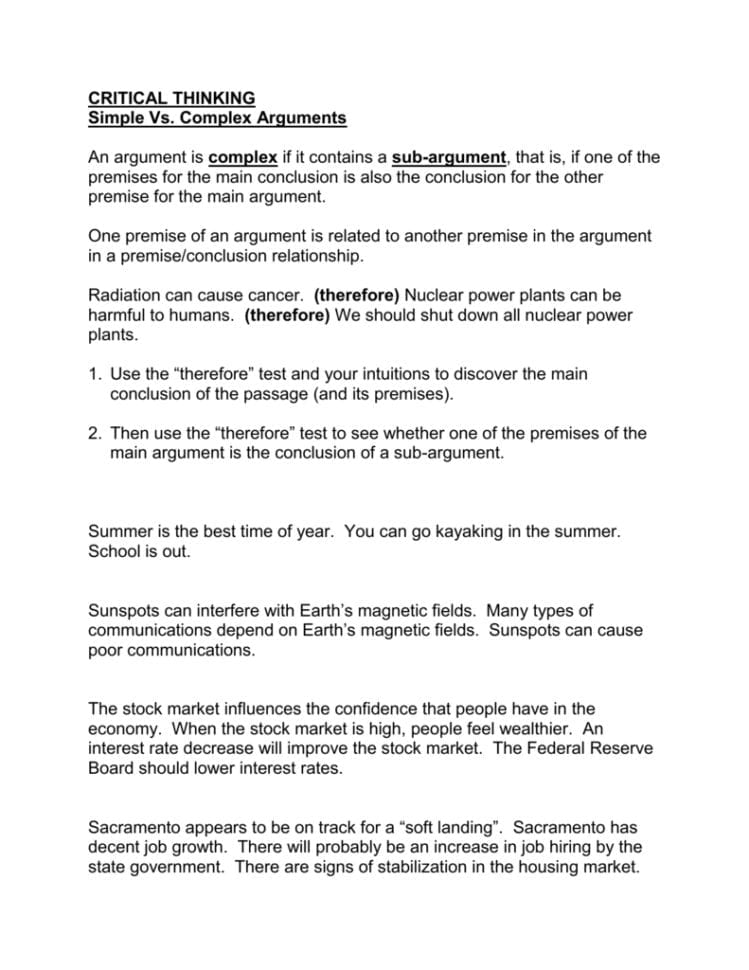 Tree Diagrams Simple Vs