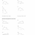 Triangle Interior Angle Worksheet Answers