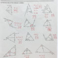 Triangle Sum And Exterior Angle Theorem Worksheet Multiplication
