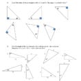 Trigonometry Worksheet Tan Ratio