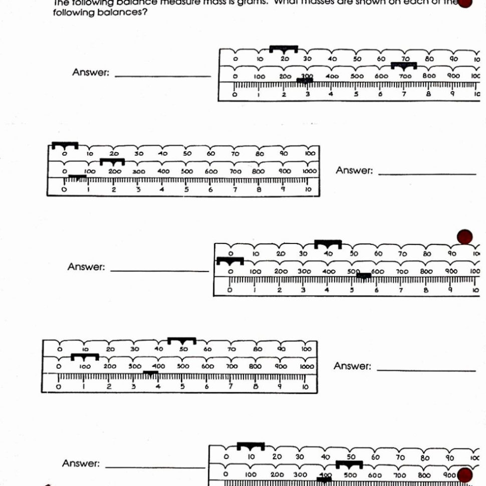 Triple Beam Balance Worksheet — db-excel.com